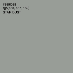#999D98 - Star Dust Color Image
